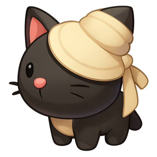 MFR Halloween Black Mummy Cat