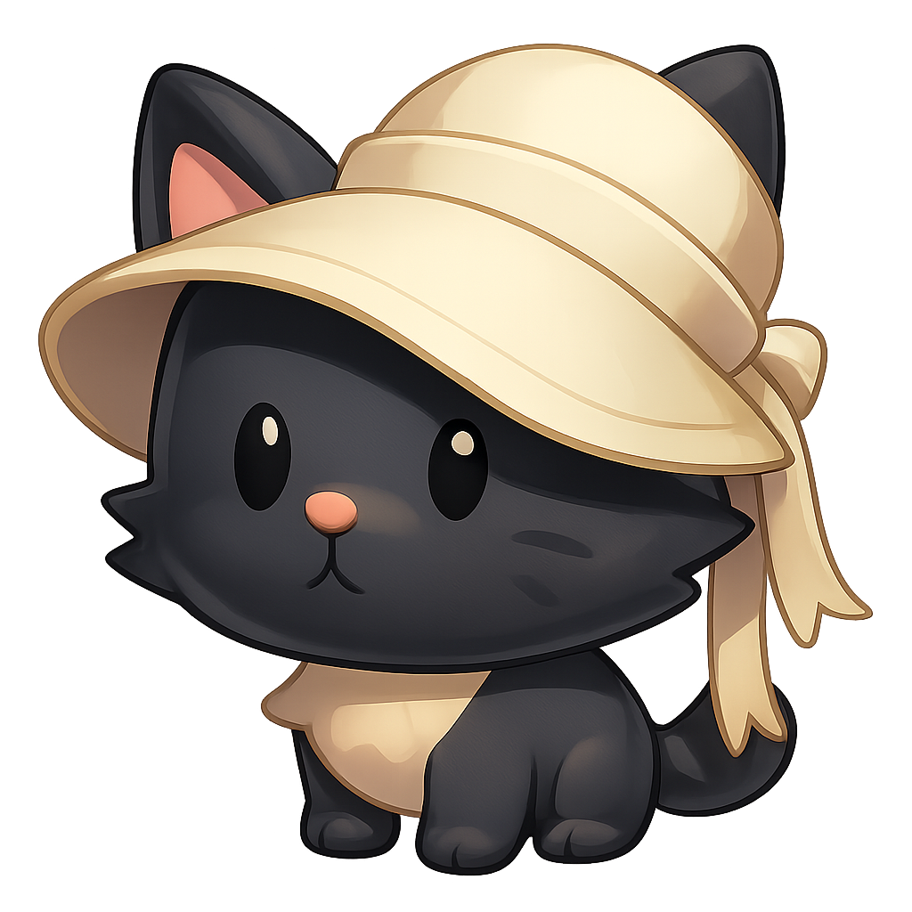 Halloween Black Mummy Cat