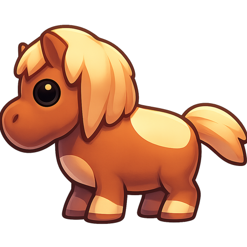 NFR Shetland Pony Dark Brown
