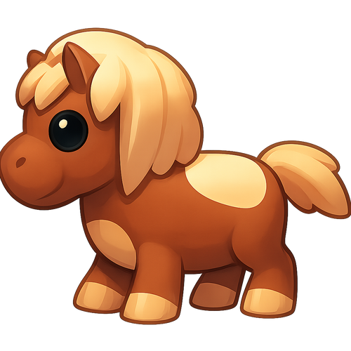 Shetland Pony Dark Brown