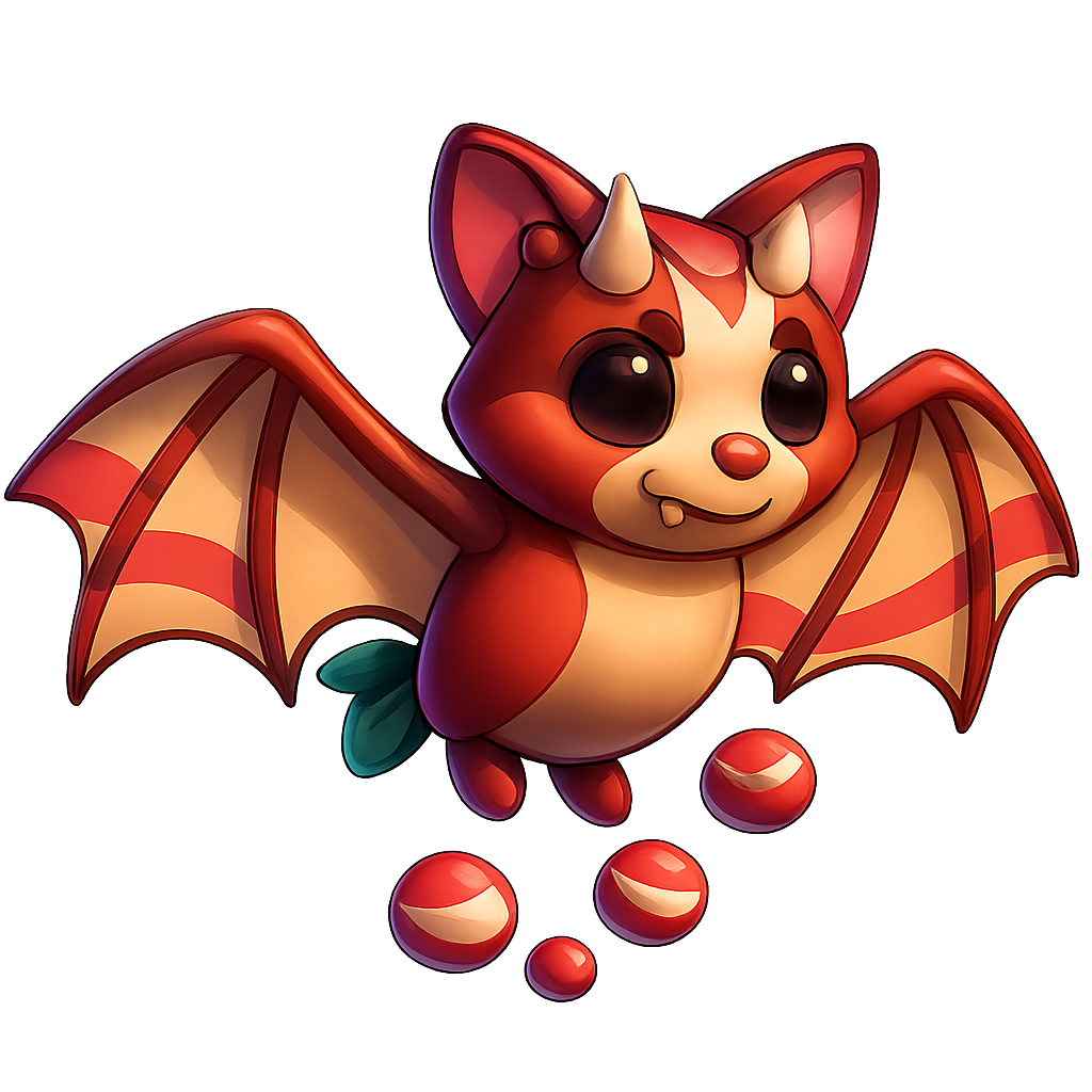 NFR Strawberry Shortcake Bat Dragon