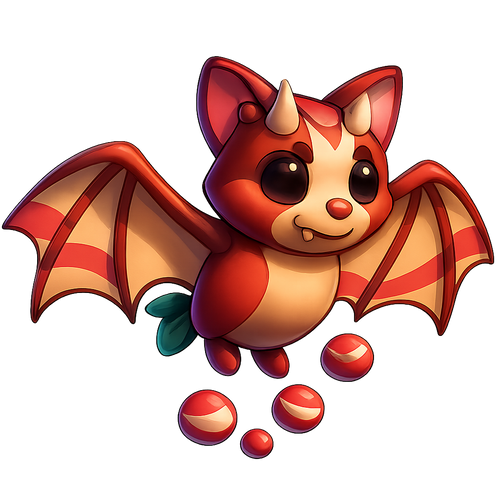 NFR Strawberry Shortcake Bat Dragon