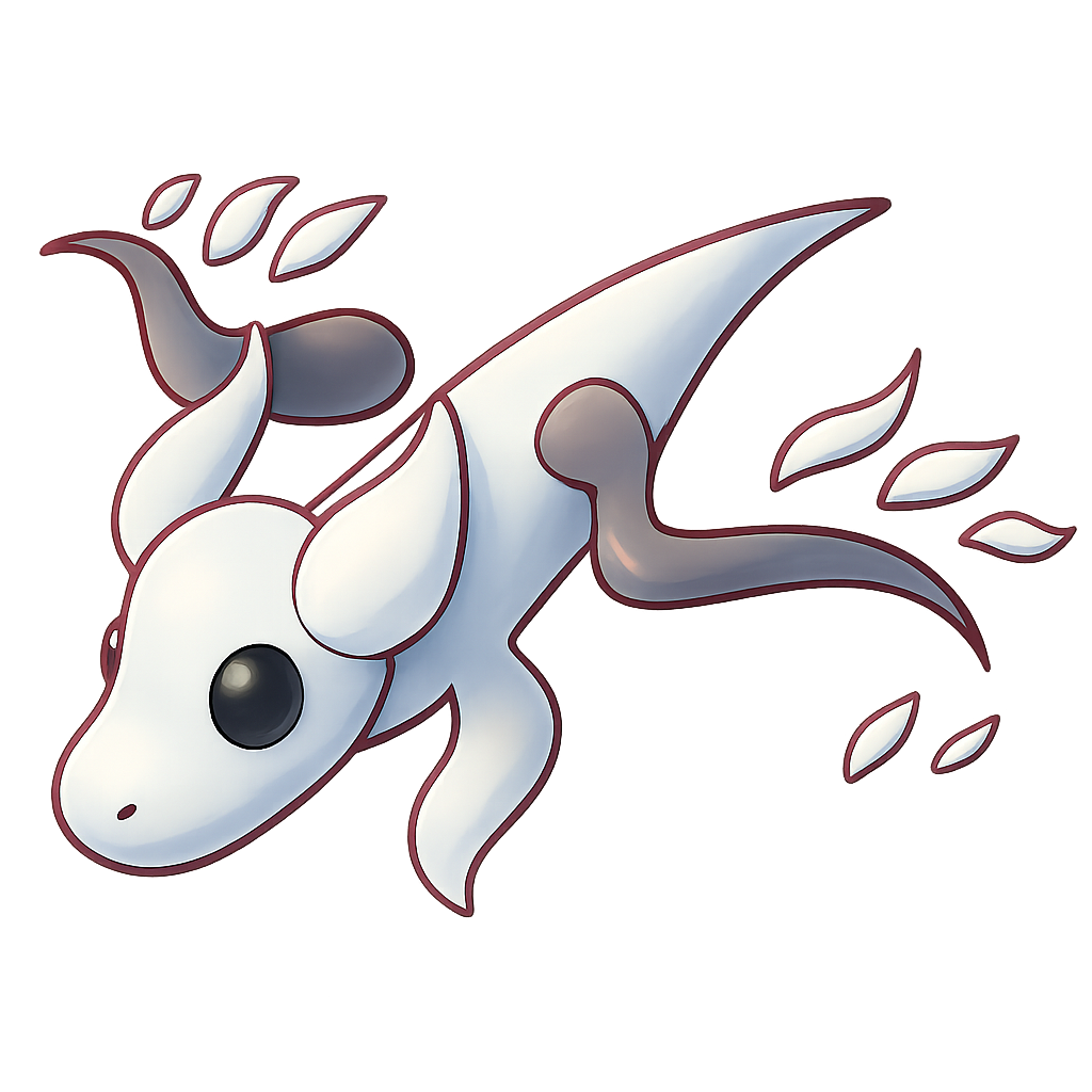 NFR Halloween White Ghost Dragon