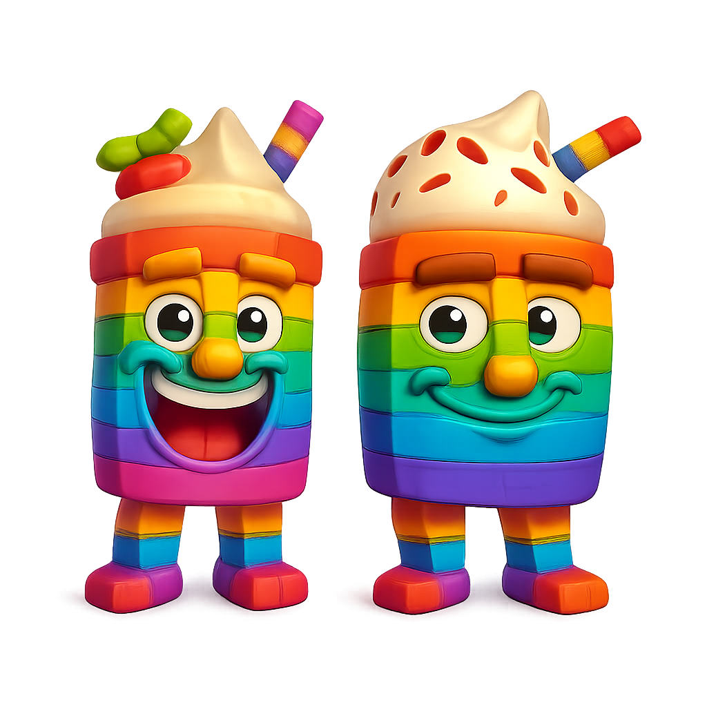 Rainbow Fragrama and Chocrama