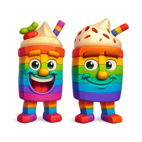 Rainbow Fragrama and Chocrama