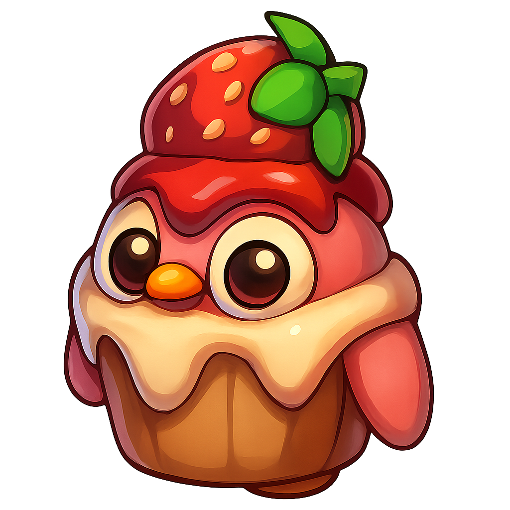 Strawberry Penguin