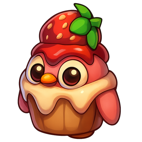 Strawberry Penguin