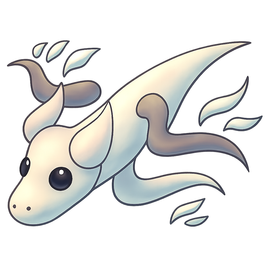 Halloween White Ghost Dragon