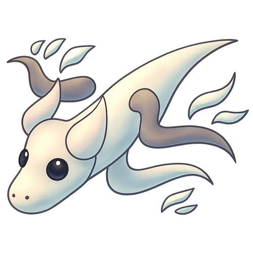 Halloween White Ghost Dragon