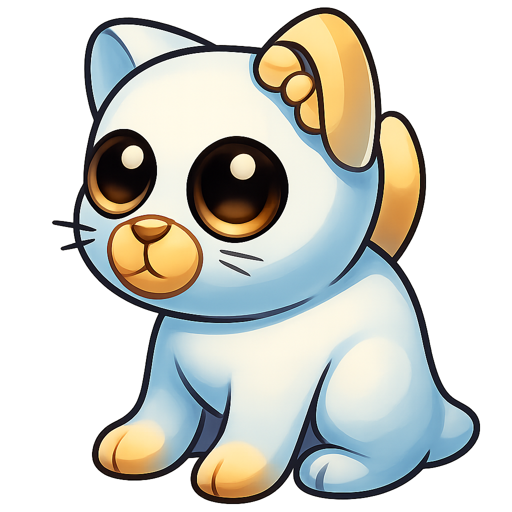Ghostly Cat
