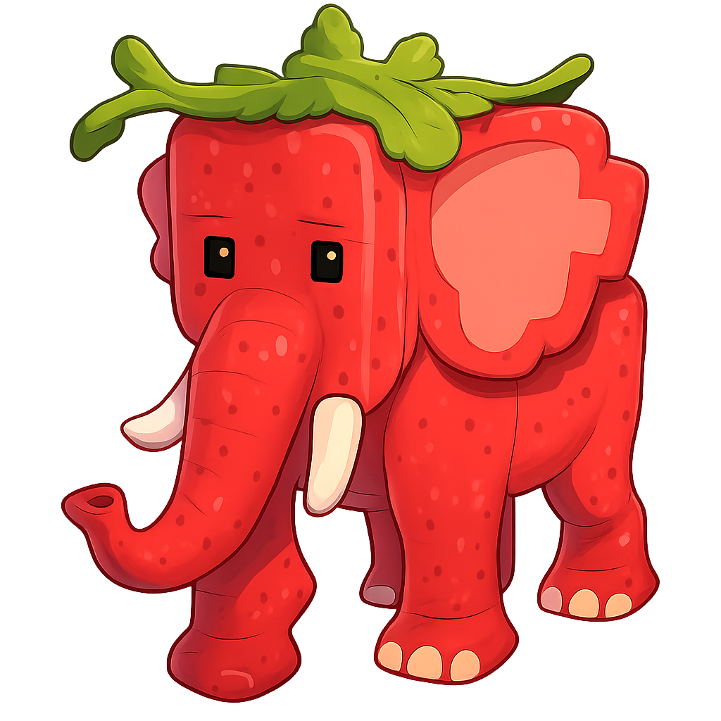 Strawberry Elephant