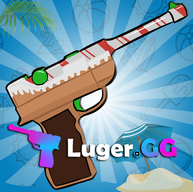 Ginger Luger Gun