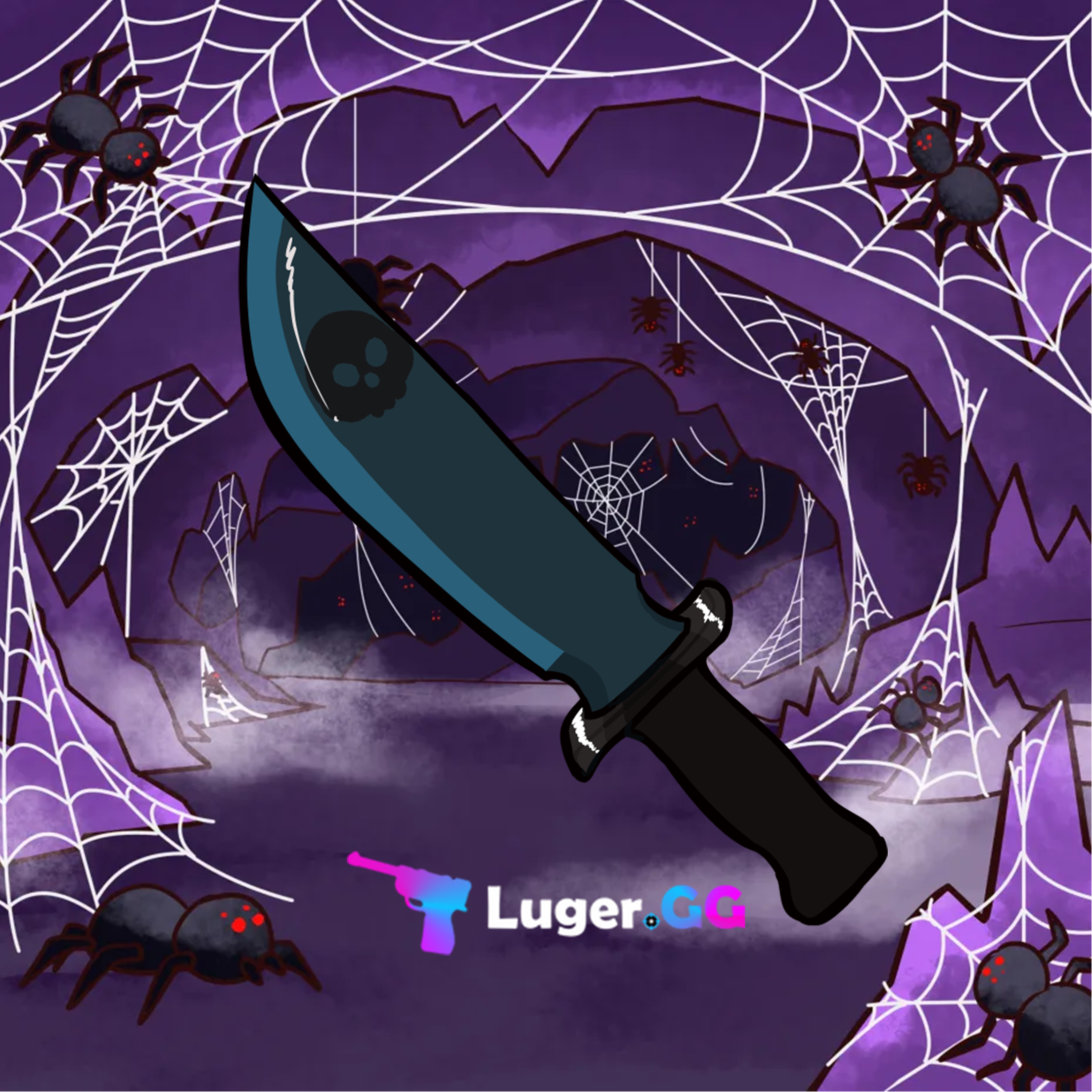 Blue Elite Knife