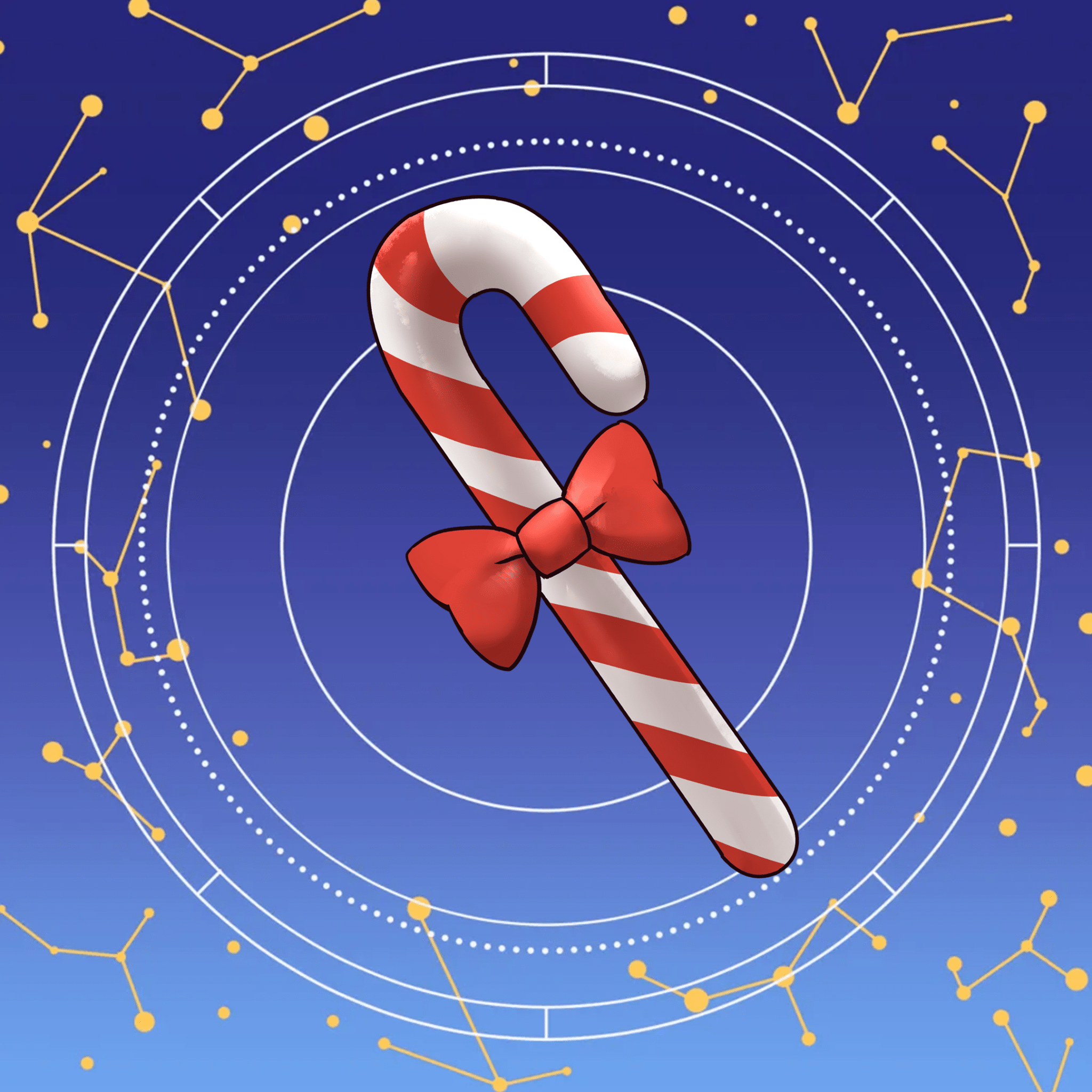 Candy Cane Knife