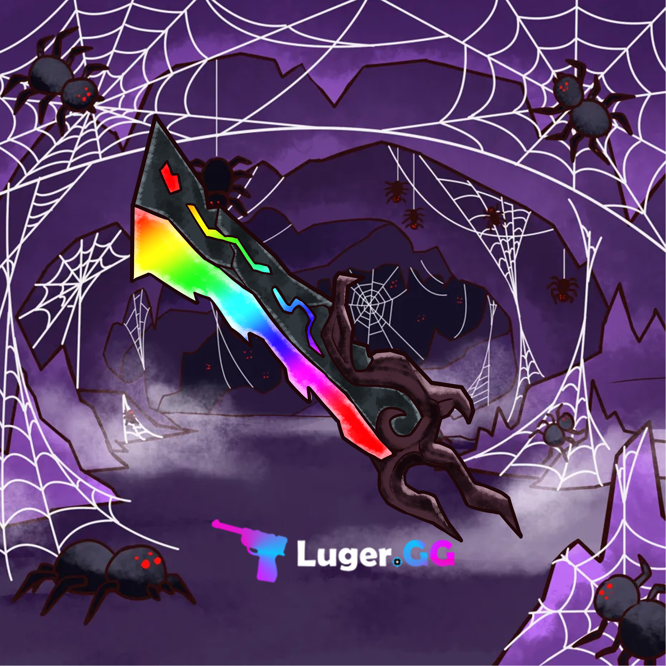 Chroma Elderwood Blade Knife - Halloween 2022