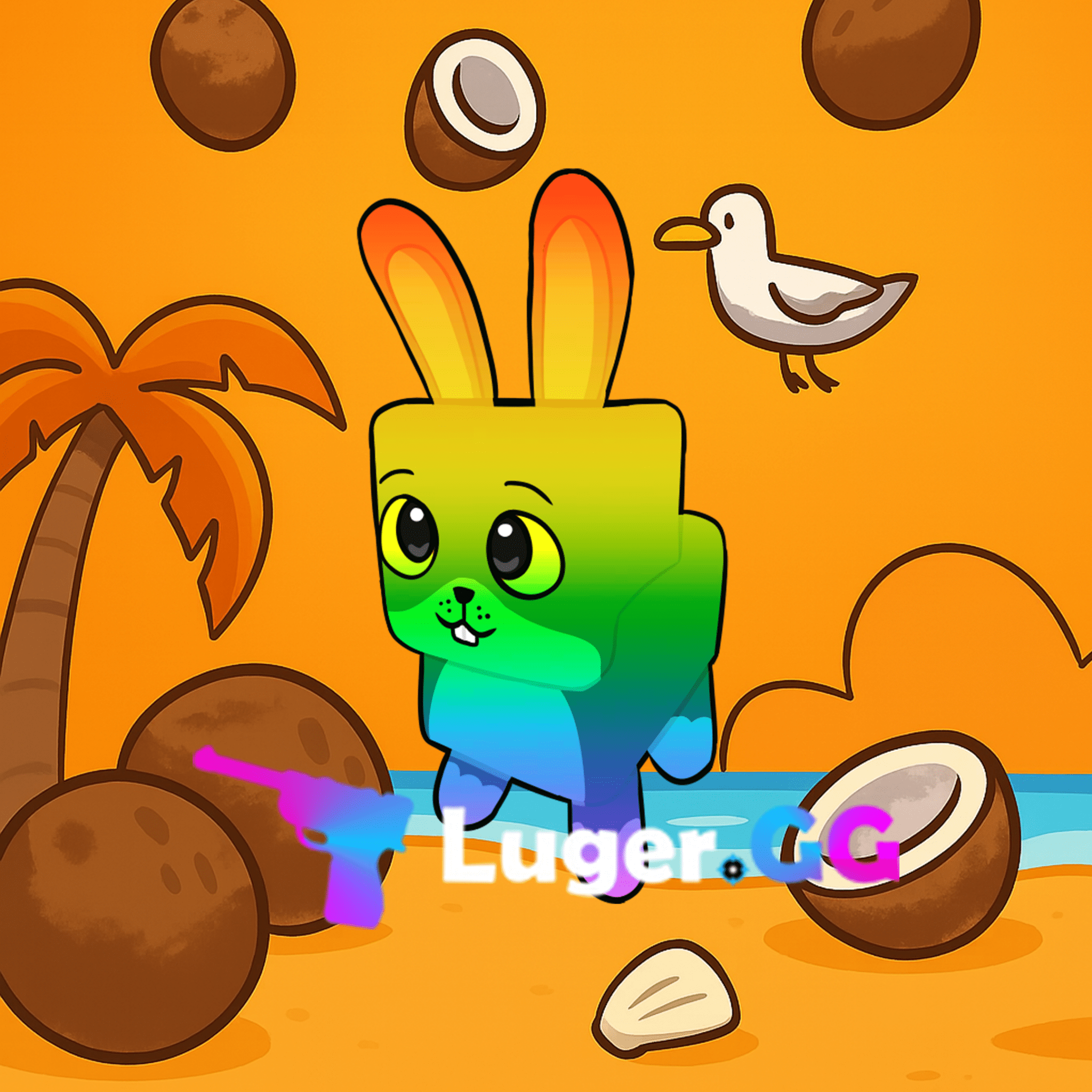 Chroma Bunny Pet