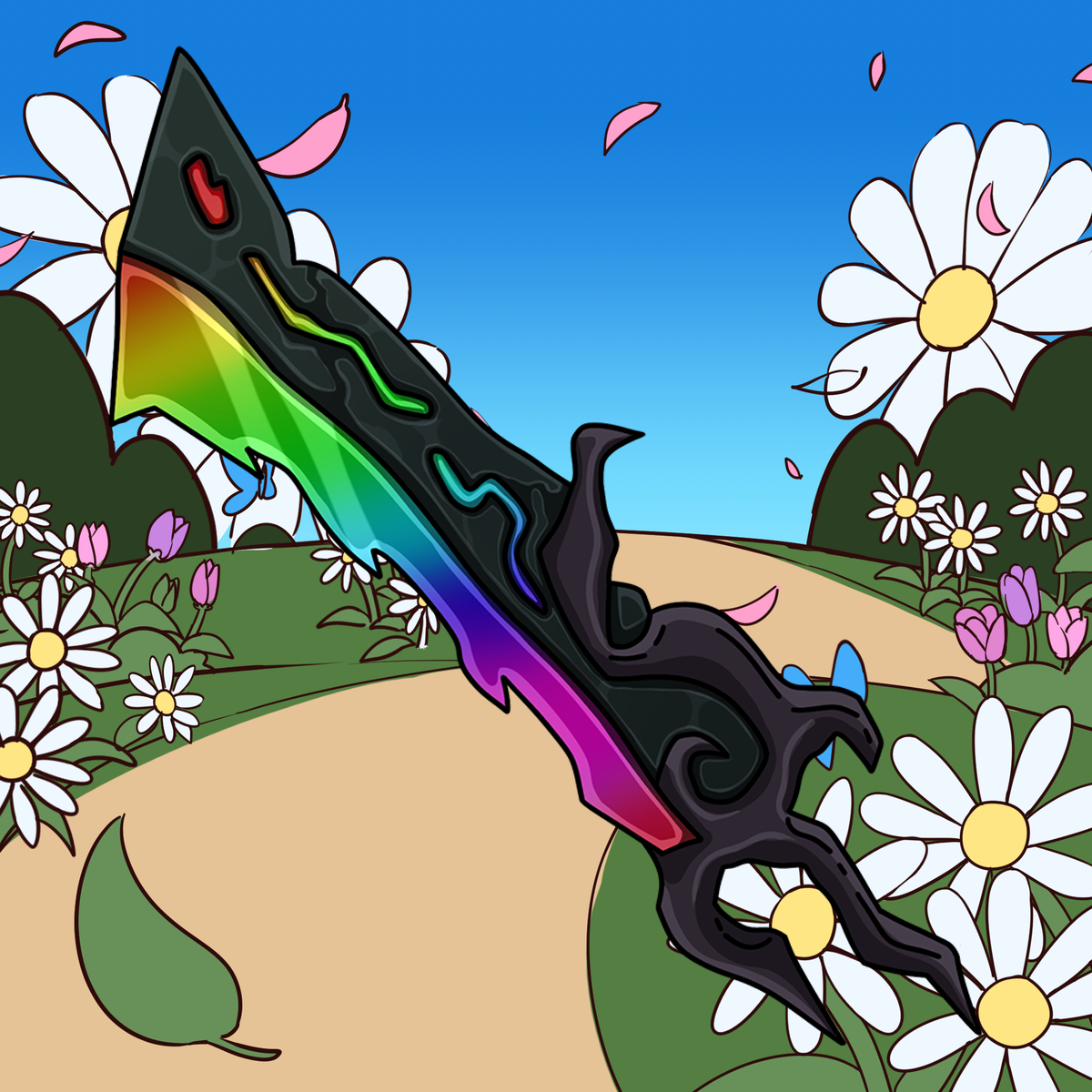 Chroma Elderwood Blade Knife - Halloween 2022