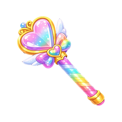 Chroma Heart Wand Knife