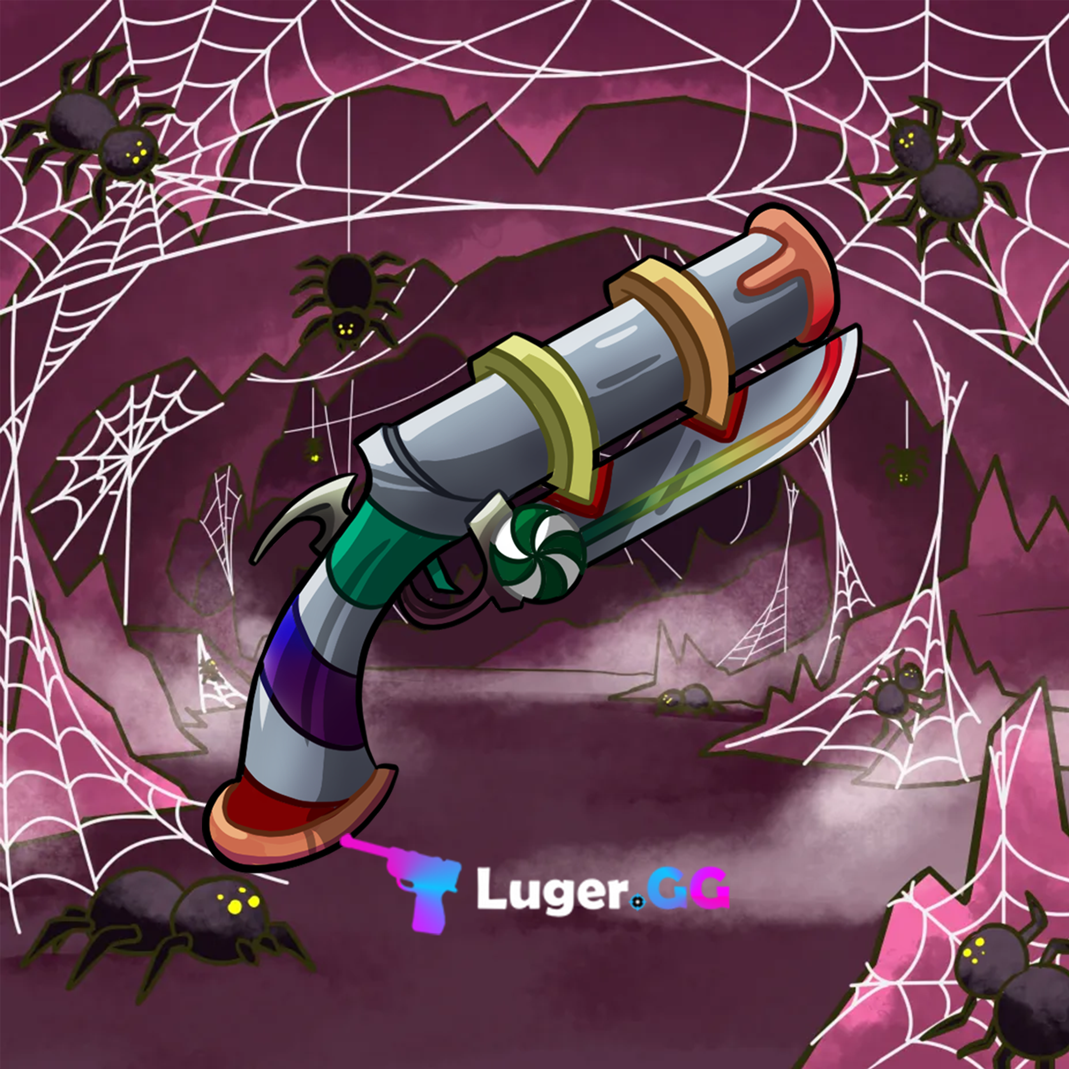 Chroma Swirly Gun