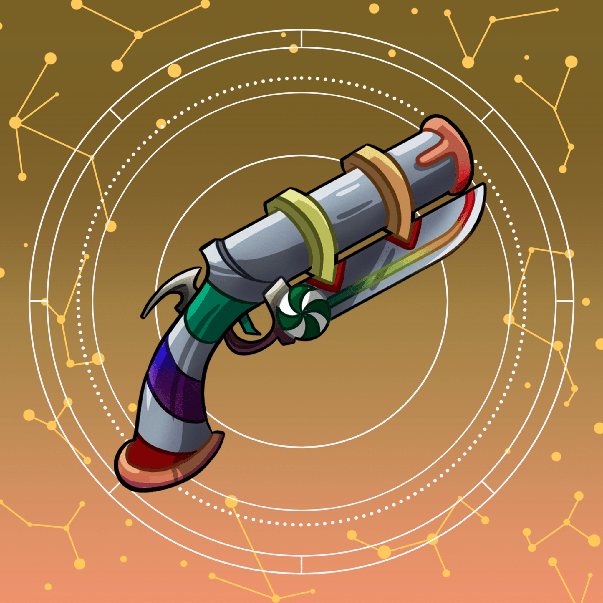 Chroma Swirly Gun