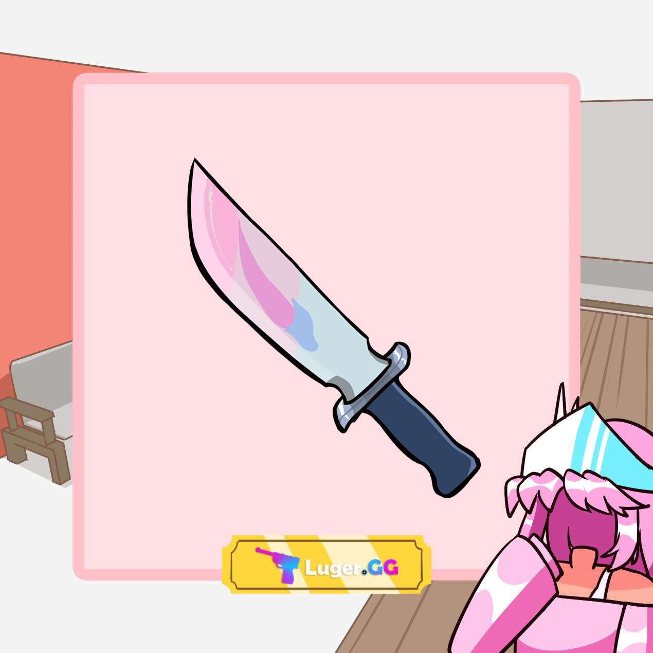 Cotton Candy Knife