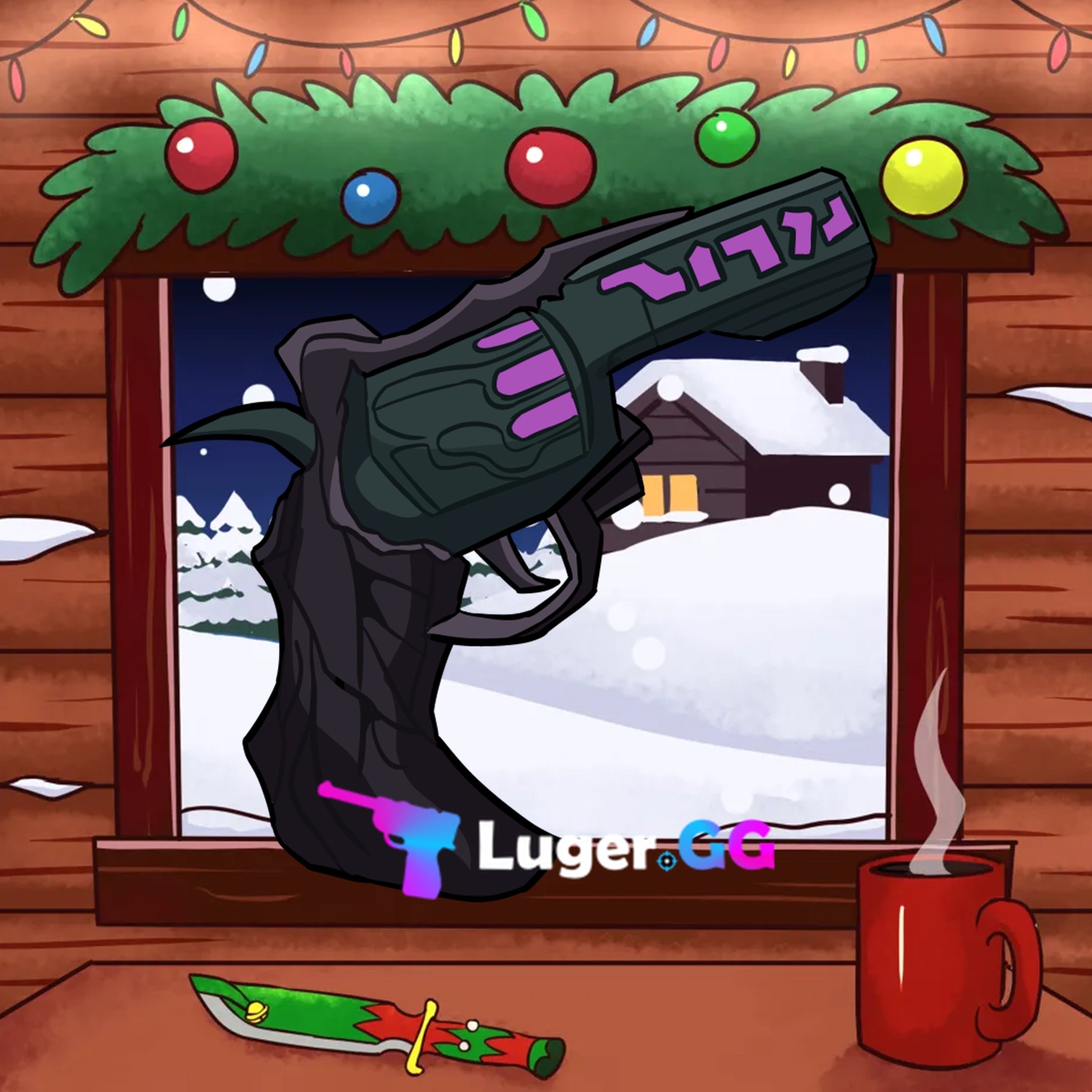 Elderwood Revolver Gun