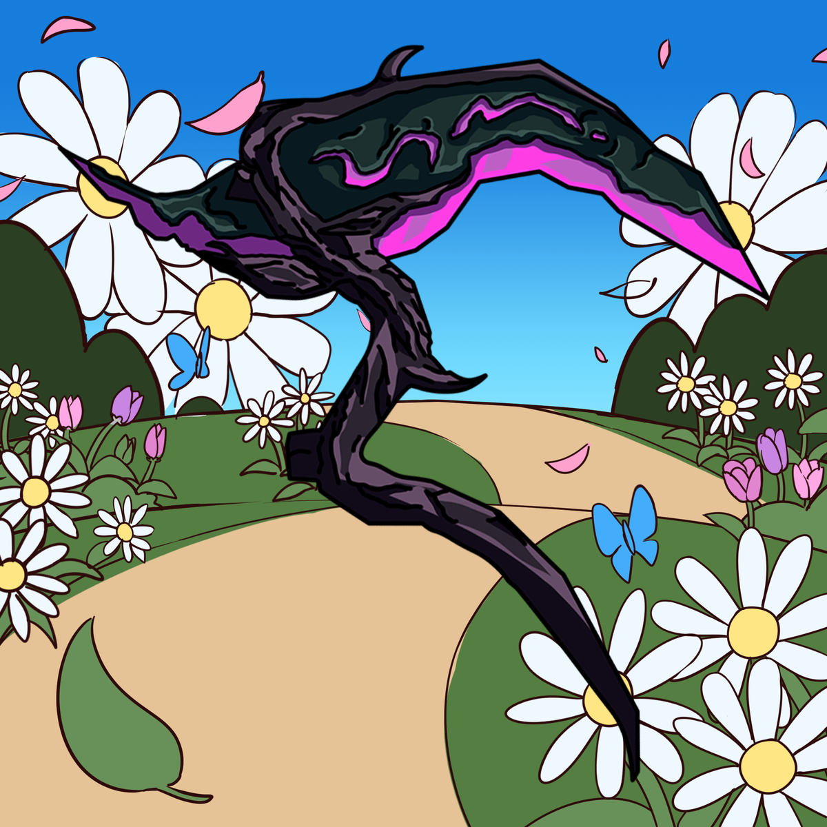 Elderwood Scythe Knife