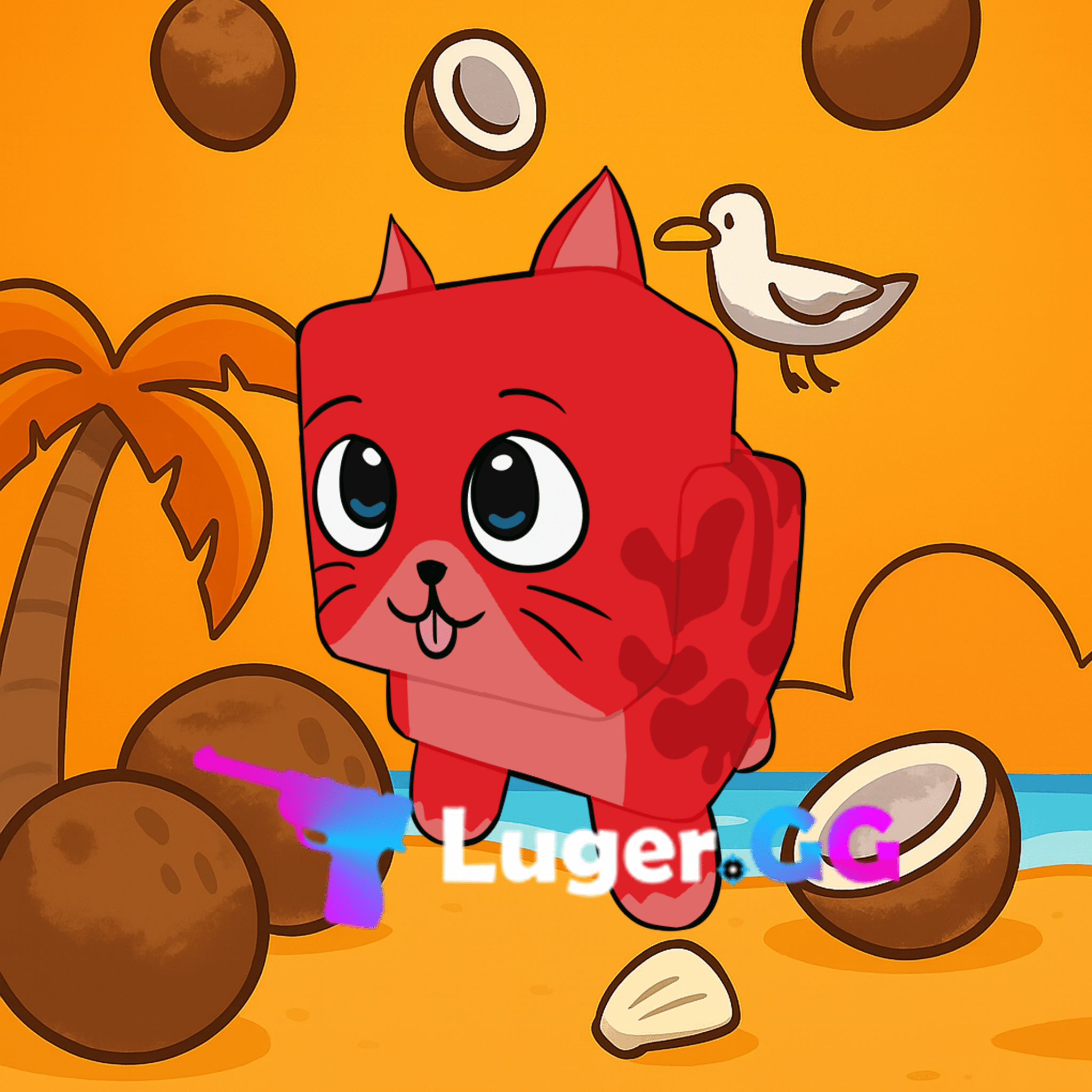 Fire Cat Pet