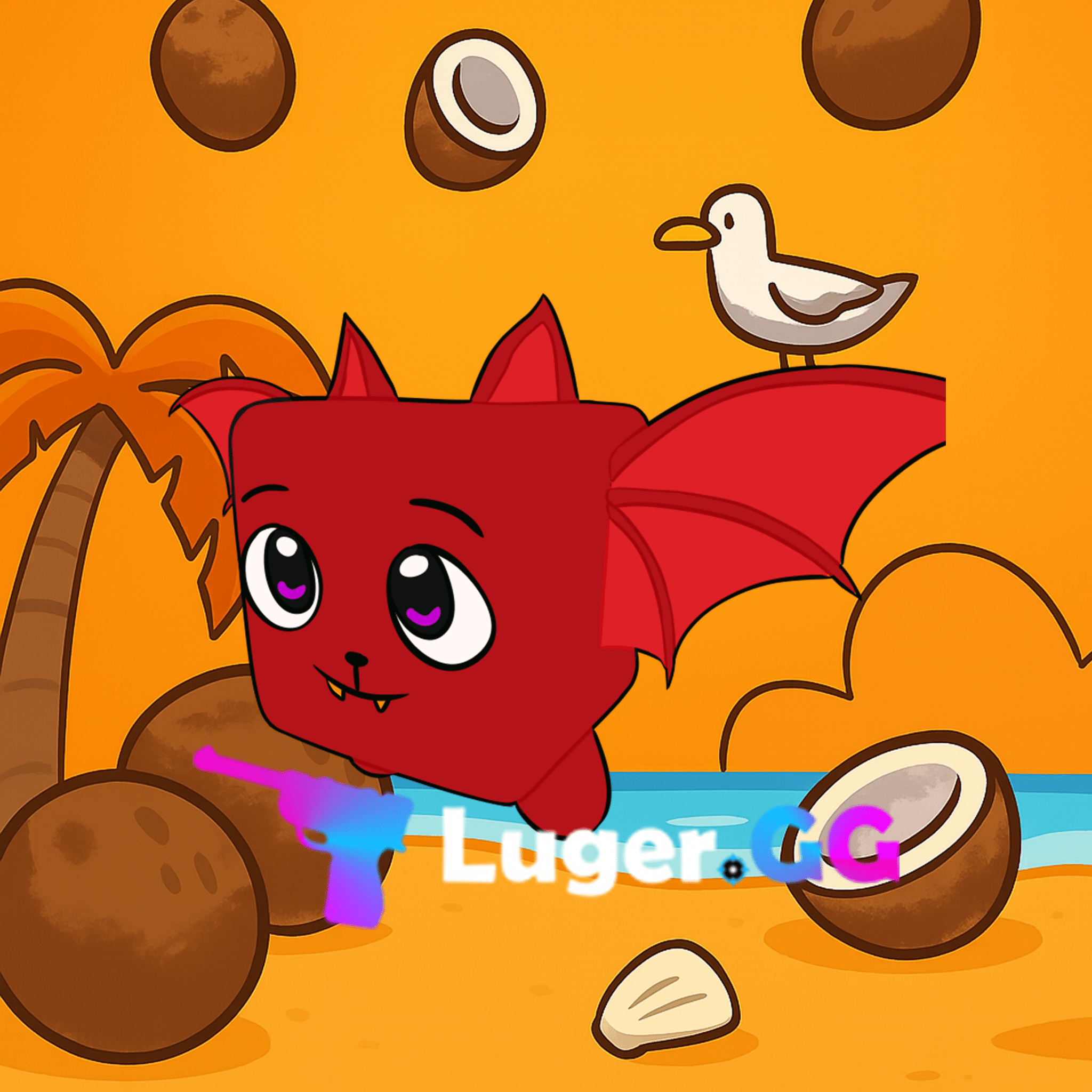 Fire Bat Pet