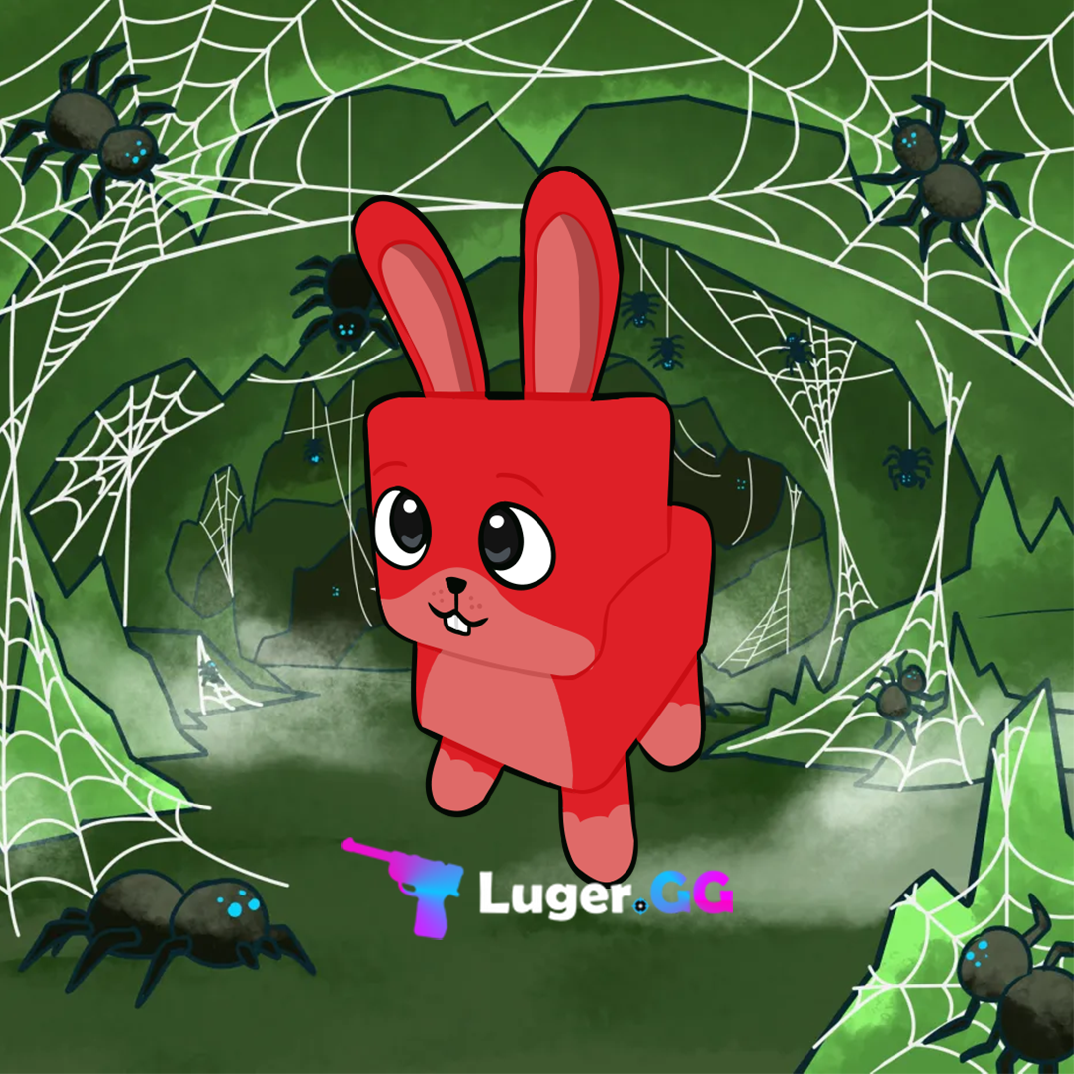 Fire Bunny Pet