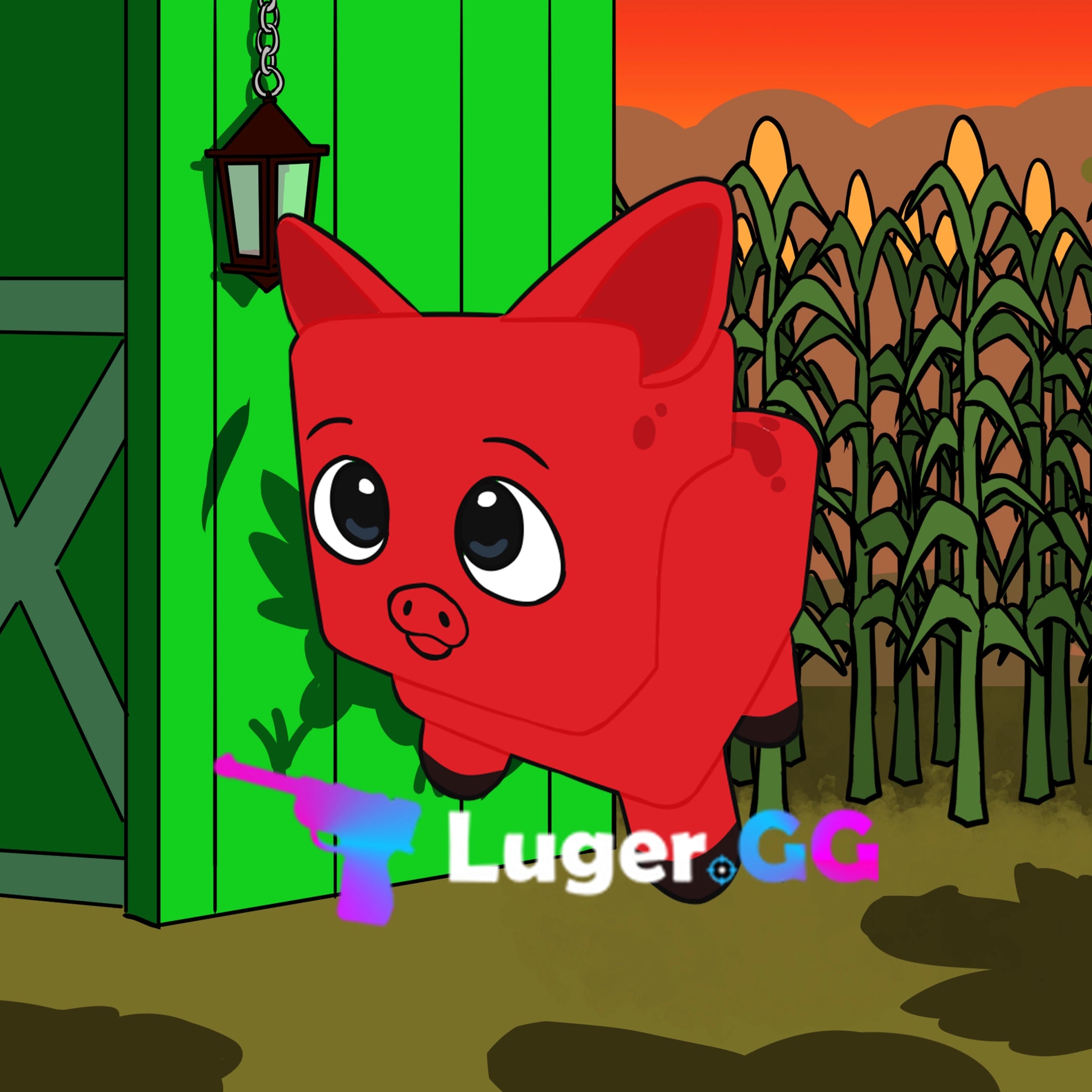 Fire Pig Pet