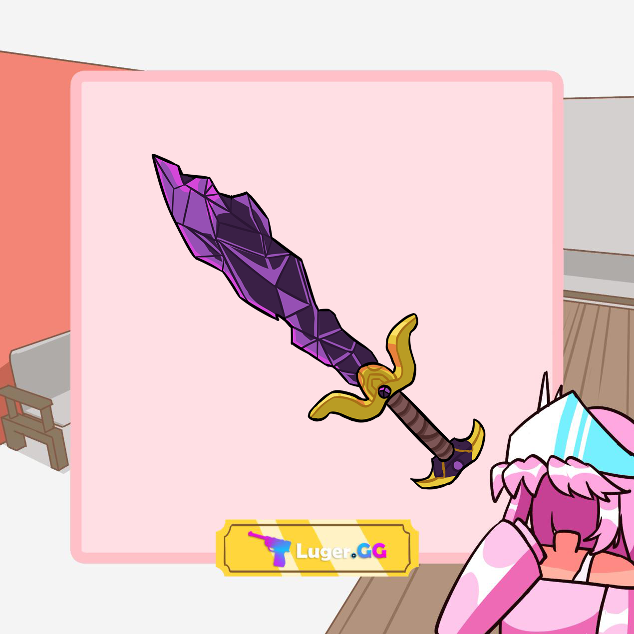 Gemstone Knife