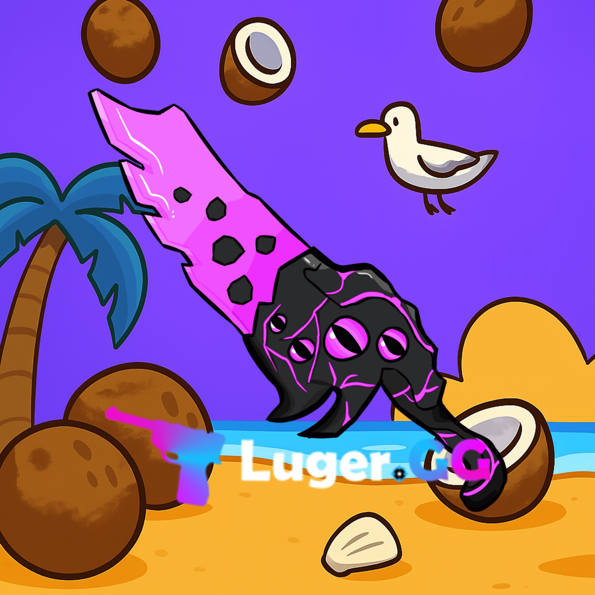 Purple Seer Knife