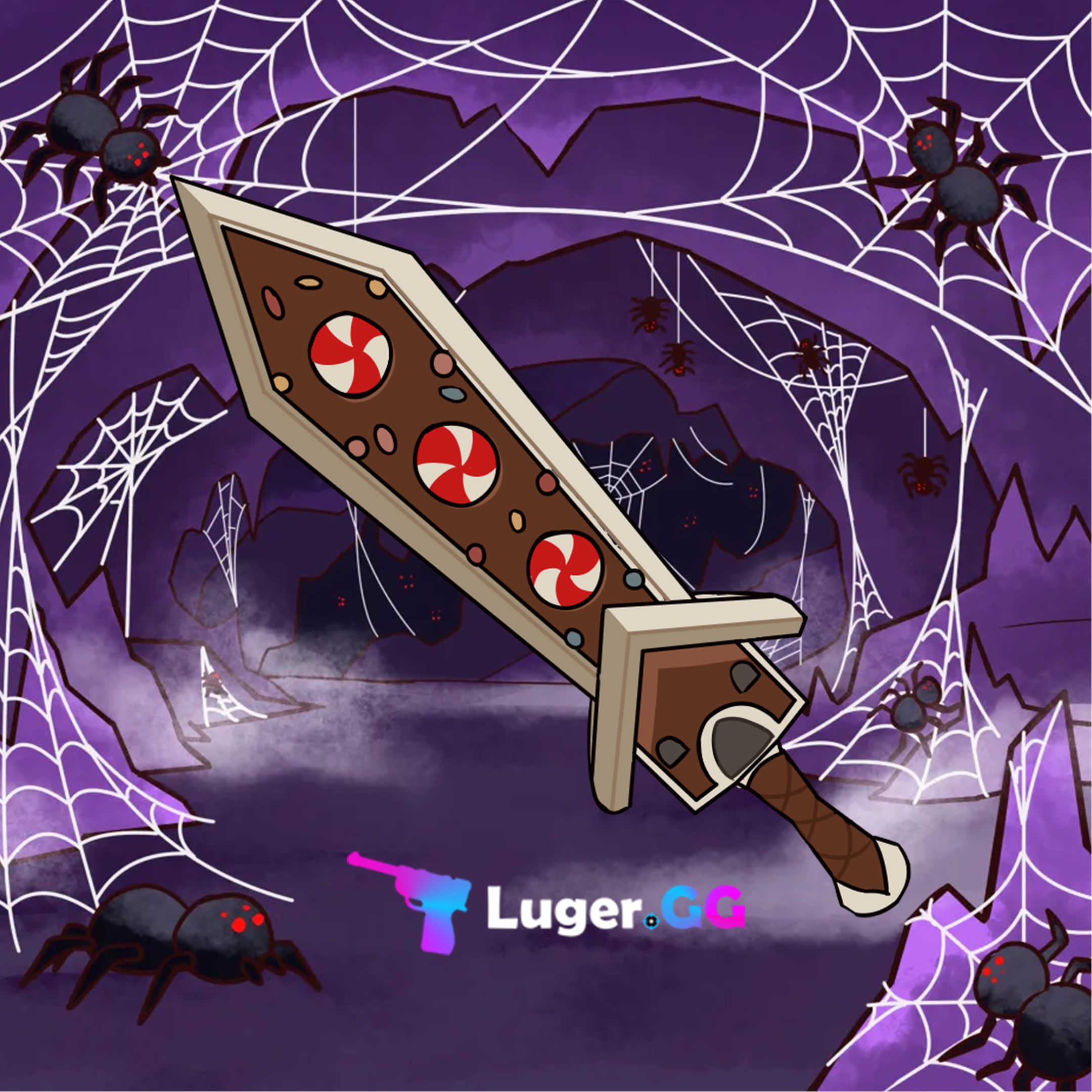 Swirly Blade Knife