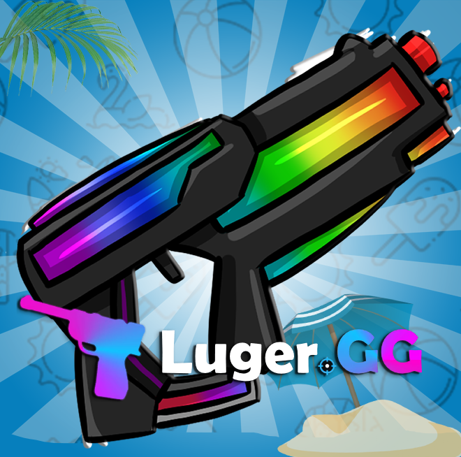 Chroma Laser + Chroma Luger + Green Luger + Red Luger + Batwing +