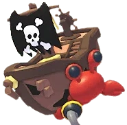 Pirate Hermit Crab