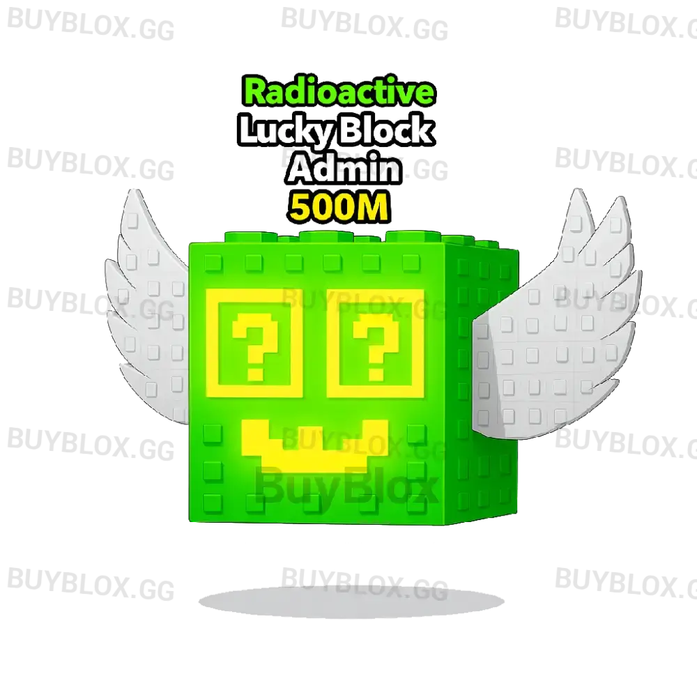 Radioactive Admin Lucky Blocks