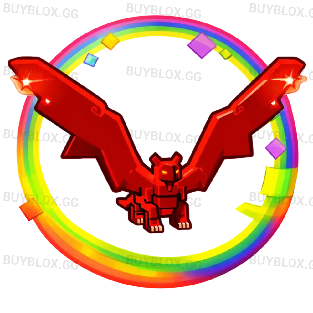 Rainbow New Year's Dragon - Grow a Garden