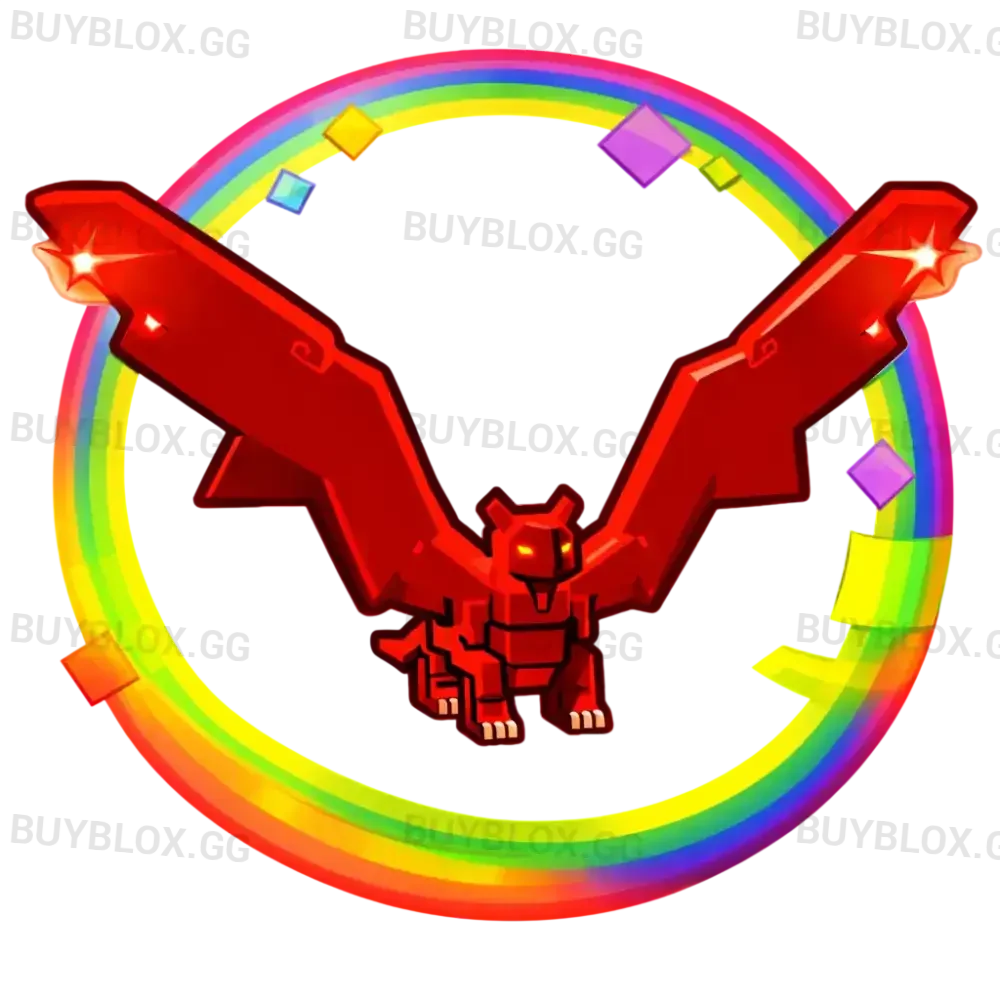 Rainbow New Year's Dragon - Grow a Garden
