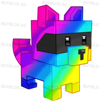Rainbow Raccoon